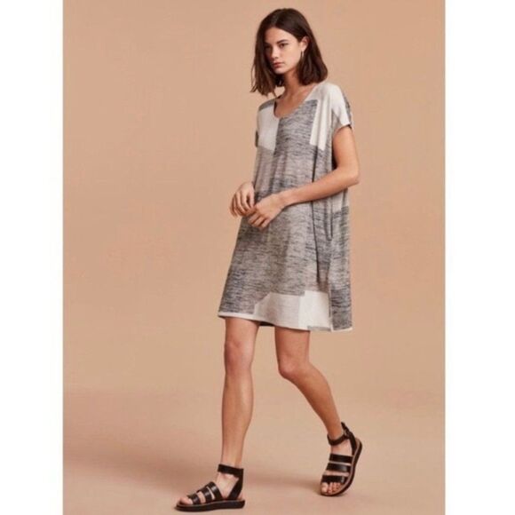 Wilfred Aritzia LORELAI Dress Shift Jersey Knit Stretch Casual Summer Sz S - Picture 16 of 16